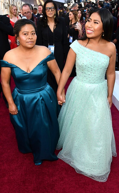 Yalitza Aparicio, Celebs and Moms, 2019 Oscars